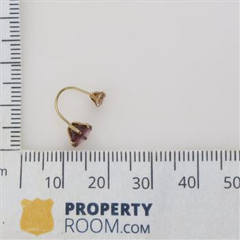 14kt Gold Horseshoe Style Nose Ring