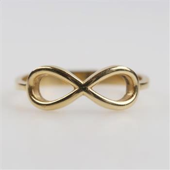 14kt Gold Infinity Ring