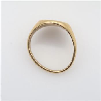 14kt Gold Initial Ring