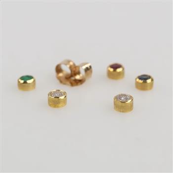 14kt Gold Jewelry Pieces , 6 Pieces