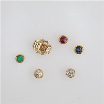 14kt Gold Jewelry Pieces , 6 Pieces