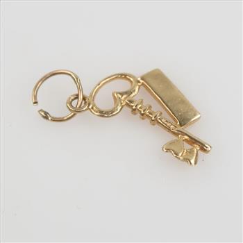 14kt Gold Key West Pendant