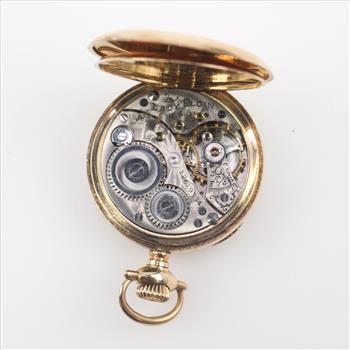 14kt Gold Lady Elgin Pocket Watch