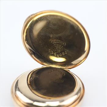 14kt Gold Lady Elgin Pocket Watch