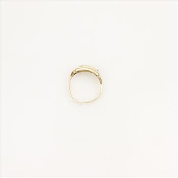 14kt Gold Large Cat Ring
