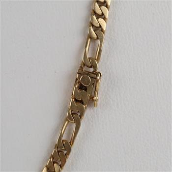14kt Gold Link Necklace