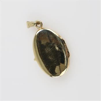 14kt Gold Locket Pendant