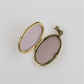 14kt Gold Locket Pendant
