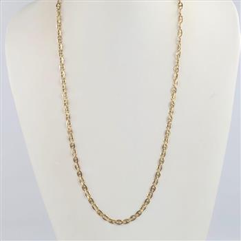 14kt Gold Mariner Chain Necklace