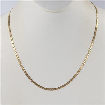 14kt Gold Mariner Chain Necklace