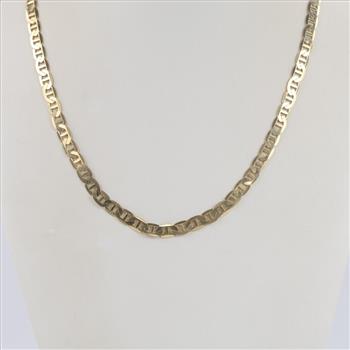 14kt Gold Mariner Chain Necklace