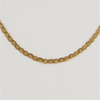 14kt Gold Mariner Chain Necklace