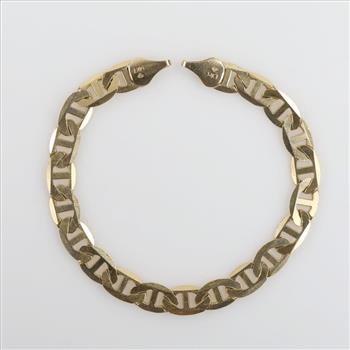 14kt Gold Mariner Link Bracelet