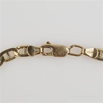 14kt Gold Mariner Link Bracelet