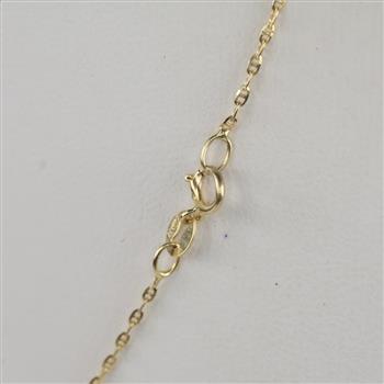 14kt Gold Mariner Link Necklace