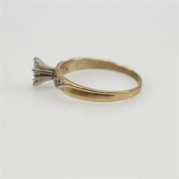 14Kt Gold Marquise Diamond Ring