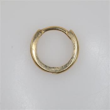 14kt Gold Mini Hoop Earring