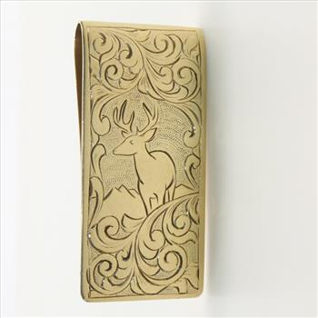 14kt Gold Money Clip