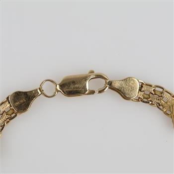 14kt Gold Multicolored Stone Bracelet