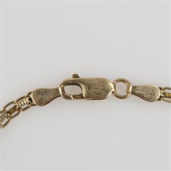 14kt Gold Multicolored Stone Bracelet