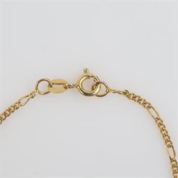 14kt Gold Name Plate Bracelet