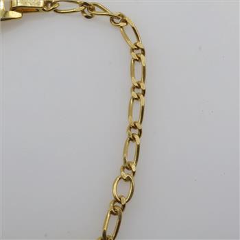 14kt Gold Name Plate Bracelet