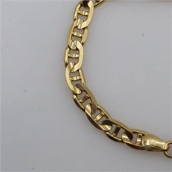 14kt Gold Name Plate Bracelet