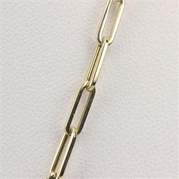 14kt Gold Name Plate Necklace