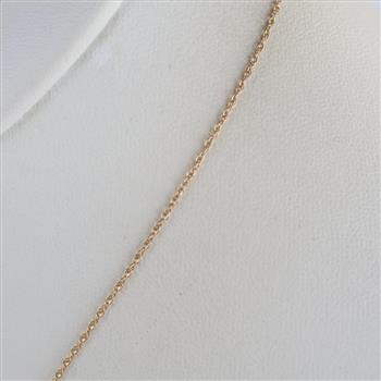 14kt Gold Necklace With Name Plate