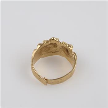 14kt Gold Nugget Ring