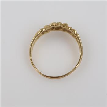 14kt Gold Nugget Style Ring