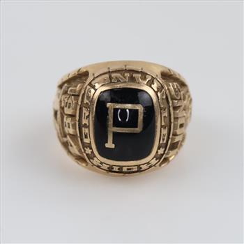 14kt Gold Onyx Class Ring