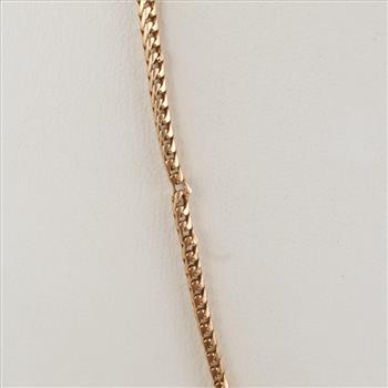 14kt Gold Open Snake Chain Necklace