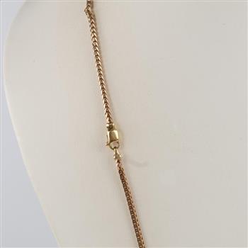14kt Gold Open Snake Chain Necklace