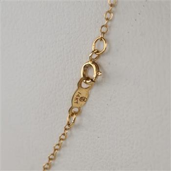 14kt Gold Pearl Necklace