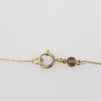 14kt Gold Pearl Seed Bead Bracelet