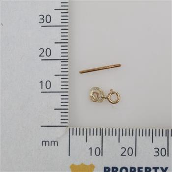 14kt Gold Piece, 2 Pieces