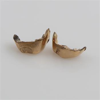 14kt Gold Pieces, 2 Pieces