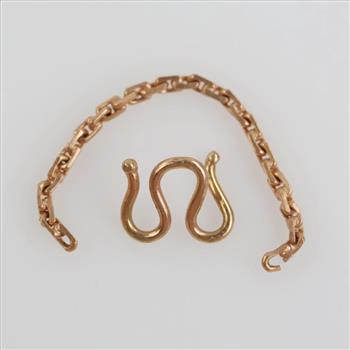 14kt Gold Pieces, 2 Pieces