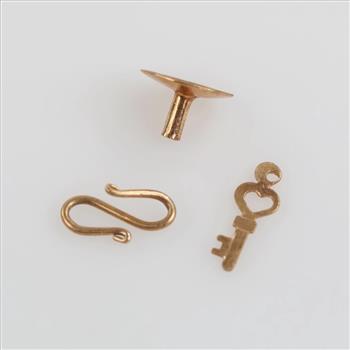14kt Gold Pieces, 3 Pieces