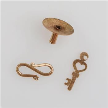 14kt Gold Pieces, 3 Pieces