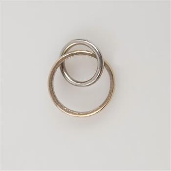 14kt Gold & Platinum Pendant
