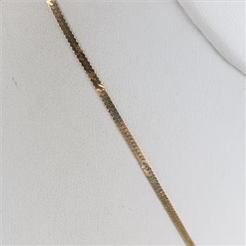 14kt Gold Red Heart Diamond Accent Necklace