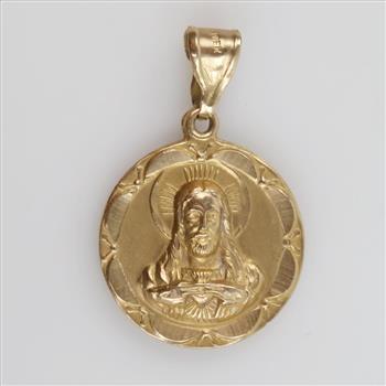 14kt Gold Reigious Pendant
