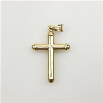 14kt Gold Religious Cross Pendant