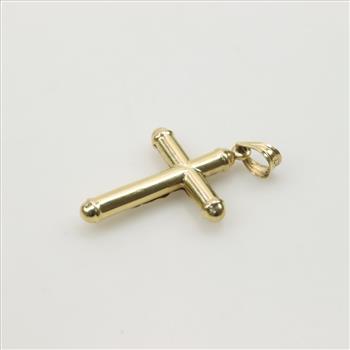 14kt Gold Religious Cross Pendant