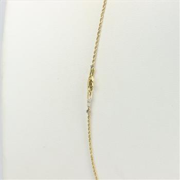 14kt Gold Rope Necklace