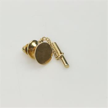 14kt Gold Round Pin