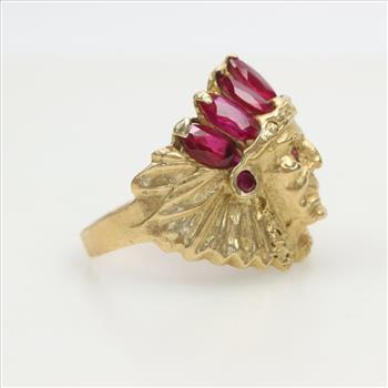 14kt Gold Ruby Ring