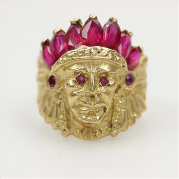 14kt Gold Ruby Ring